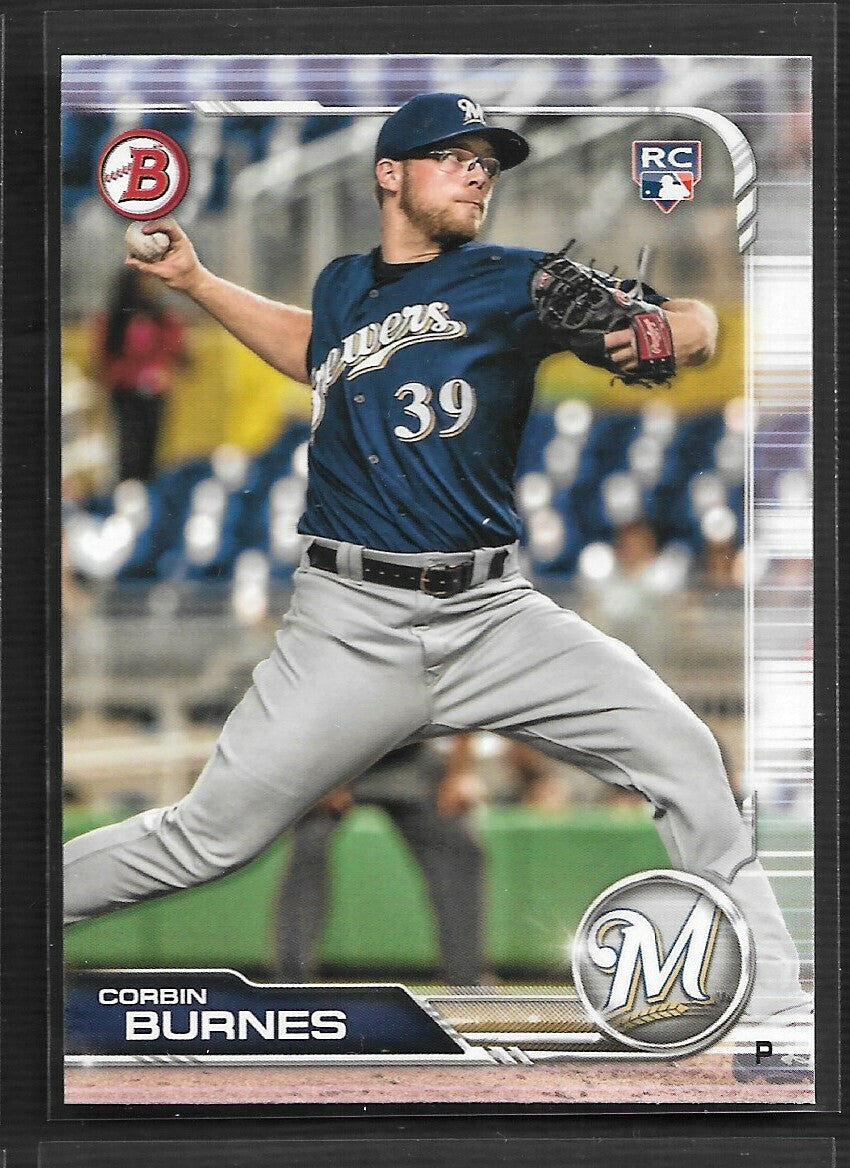 2019 Bowman #65 Corbin Burnes RC