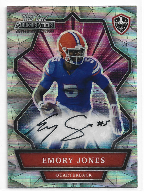 2022 Wild Card Alumination NIL Autographs #ANBCA20 Emory Jones Auto - NM