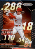 2020 Panini Prizm Numbers Game #8 Shohei Ohtani - NM