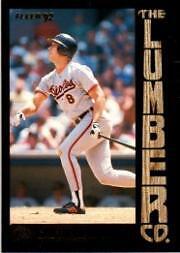 1992 Fleer Lumber Company #L7 Cal Ripken - NM