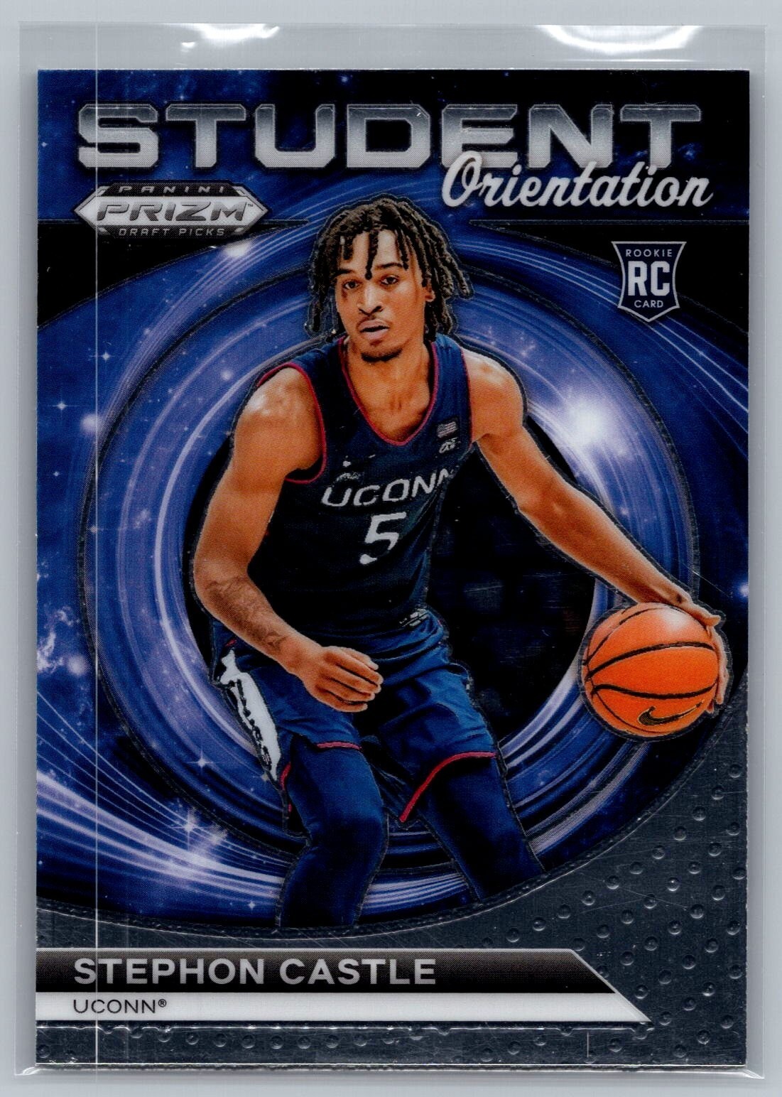 2024-25 Panini Prizm Draft Picks Student Orientation #13 Stephon Castle