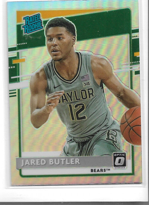 2021-22 Panini Chronicles Draft Picks Holo #224 Jared Butler Donruss Optic - NM