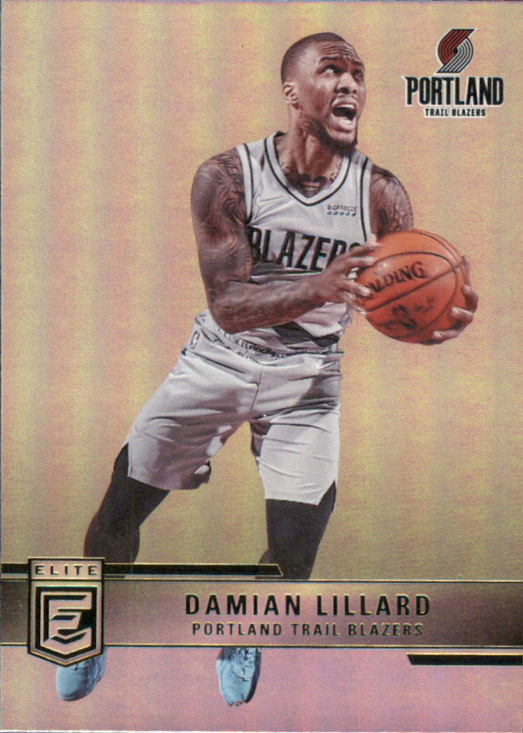 2021-22 Elite #28 Damian Lillard - NM