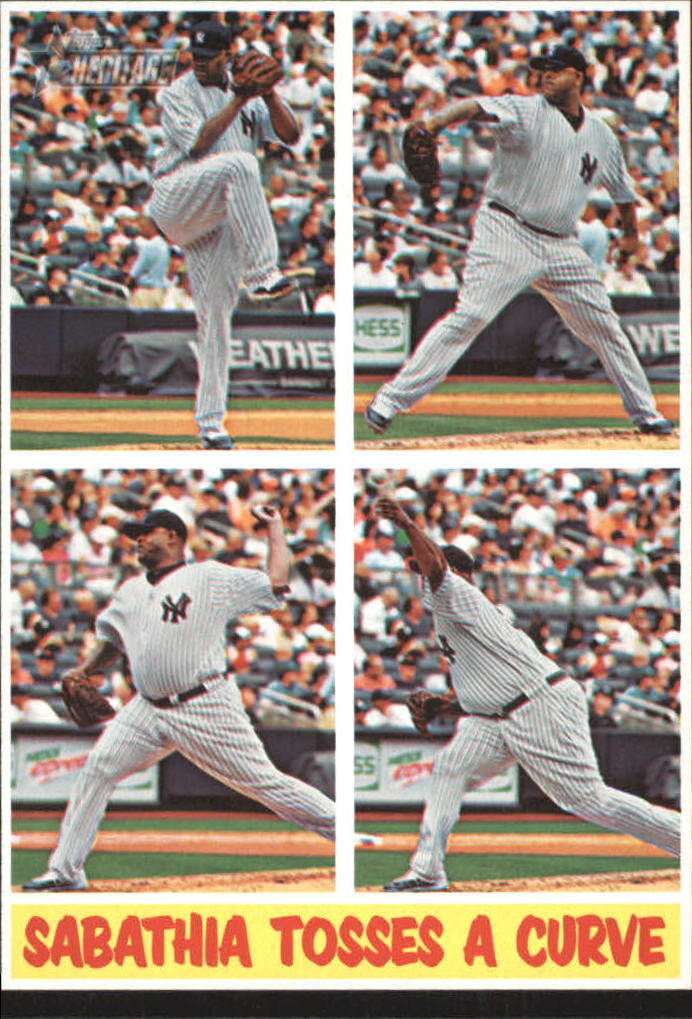 2011 Topps Heritage Black #C73 CC Sabathia - NM