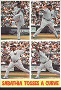 2011 Topps Heritage Black #C73 CC Sabathia - NM