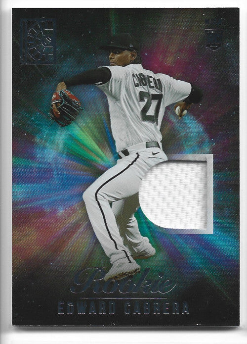 2022 Panini Capstone Rookie Materials #1 Edward Cabrera Jersey - NM