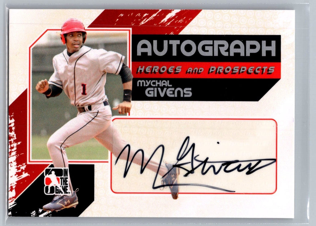 2011 ITG Heroes and Prospects Full Body Autographs Silver #MG Mychal Given /390
