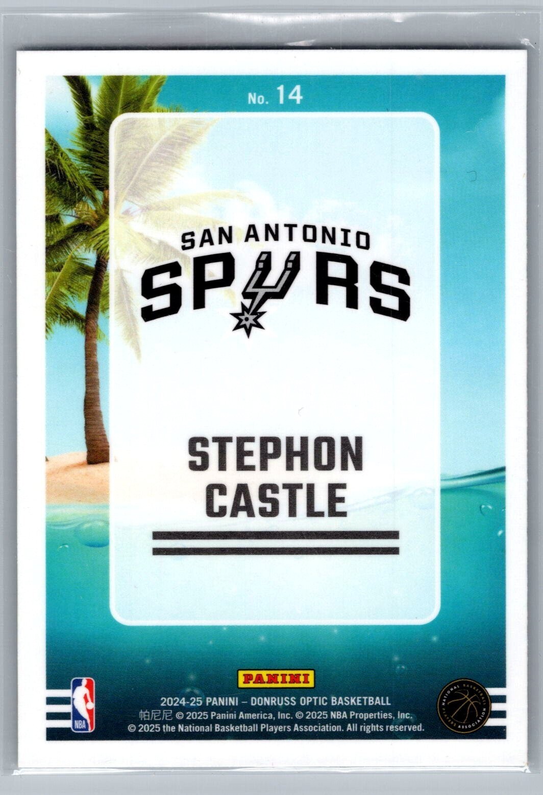 2024-25 Donruss Optic Splash! #14 Stephon Castle