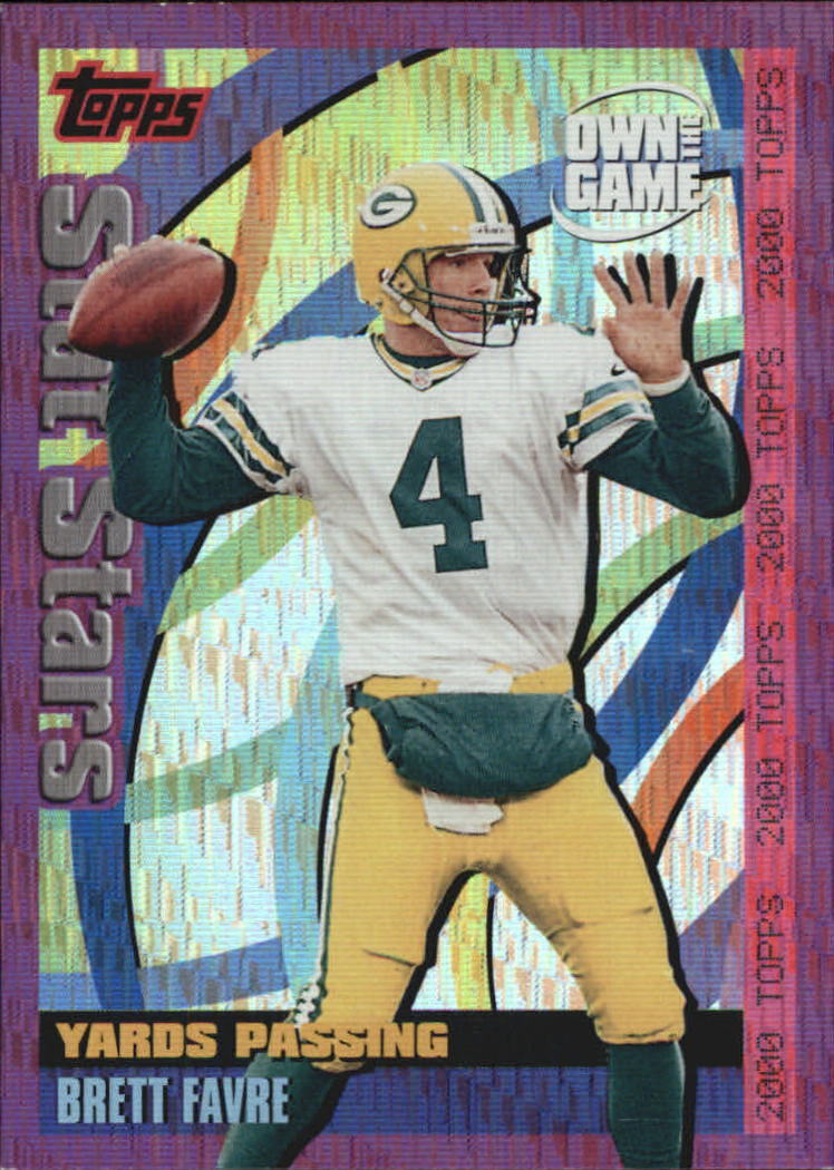 2000 Topps Own the Game #OTG4 Brett Favre - NM