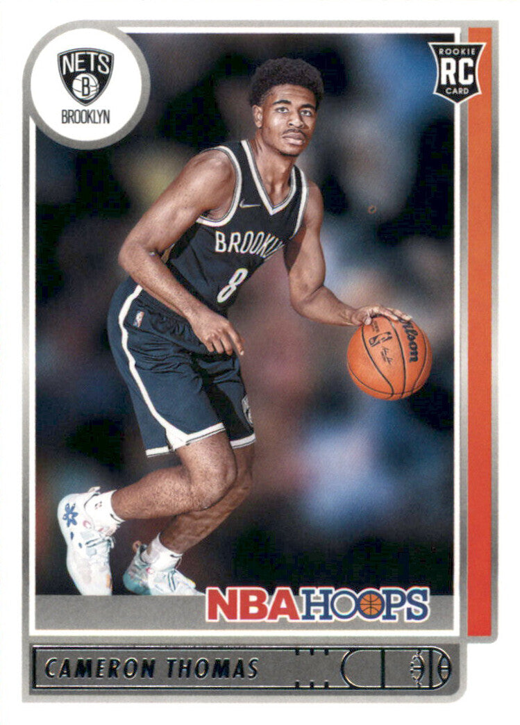 2021-22 Hoops #231 Cameron Thomas RC - NM