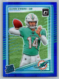 2025 Donruss Optic #213 Quinn Ewers Blue Hyper
