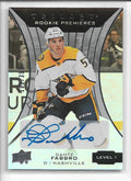2019-20 Upper Deck Trilogy Silver #55 Dante Fabbro Auto 193/399 - NM