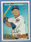 2016 Topps Heritage #505 Willson Contreras RC