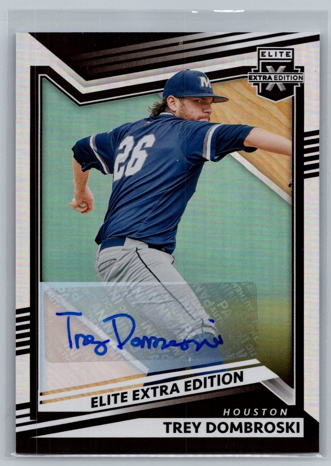 2022 Elite Extra Edition Signatures #133 Trey Dombroski Auto