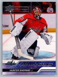 2023-24 Upper Deck #491 Hunter Shepard YG RC - NM