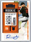 2020 Panini Contenders #148 Rico Garcia AU RC Auto