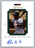 2007 TRISTAR Autothentics Autographs Blue #47 Wladimir Balentien #'d 148/250