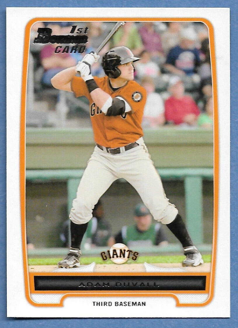 2012 Bowman Prospects #BP44 Adam Duvall