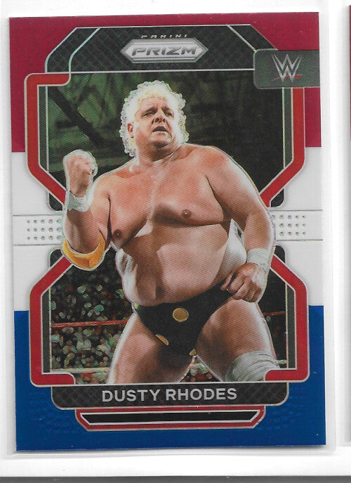 2022 Panini Prizm WWE Prizms Red White and Blue #175 Dusty Rhodes - NM