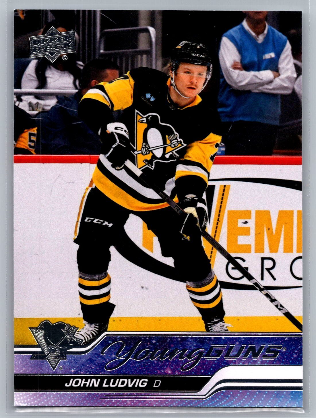 2023-24 Upper Deck #490 John Ludvig YG RC - NM