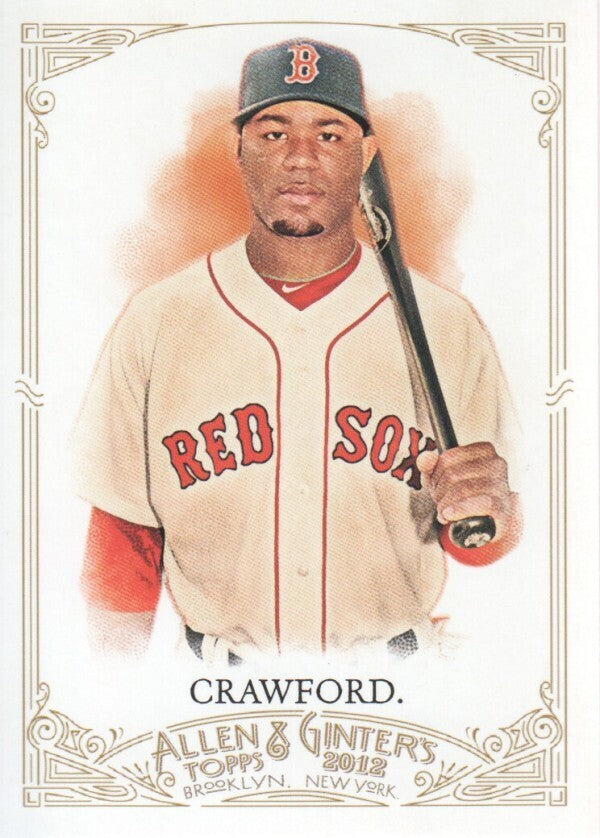 2012 Topps Allen and Ginter #331 Carl Crawford SP - NM