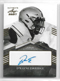 2021 Leaf Ultimate Draft Gold #DWE D?Wayne Eskridge Auto 2/50