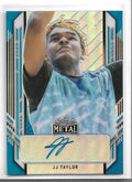 2021-22 Leaf Metal Blue #BAJJT JJ Taylor Auto 46/50