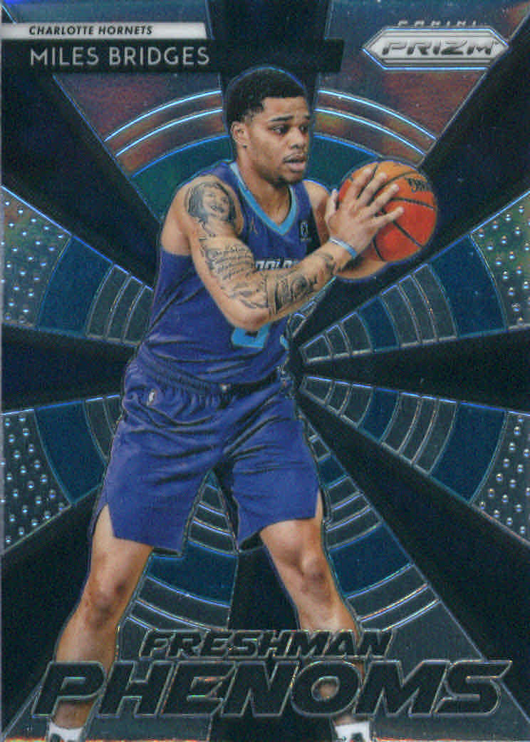 2018-19 Panini Prizm Freshman Phenoms #14 Miles Bridges - NM